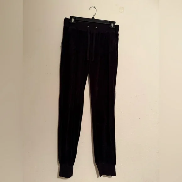 Fashion Nova Midnight Velour Hoodie Set - Picture 2 of 4